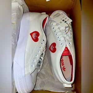 Adidas Nizza Trefoil Shoes Size Womens 9 NIB